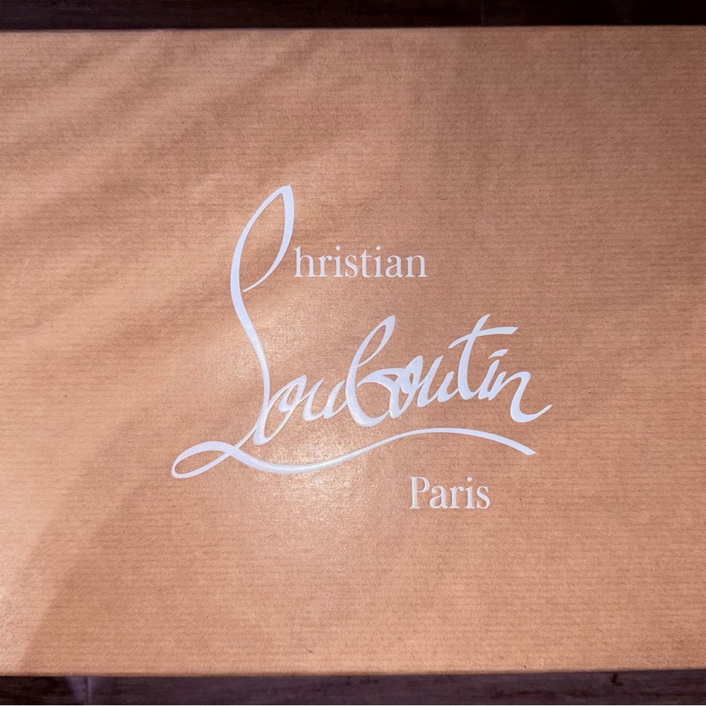 Christian Louboutin Women’s Shoe Box Only with Original Wrapping (Brand New)
